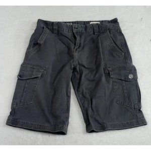 TK Axel Straight Leg Gray Cargo Shorts Men's Size W30